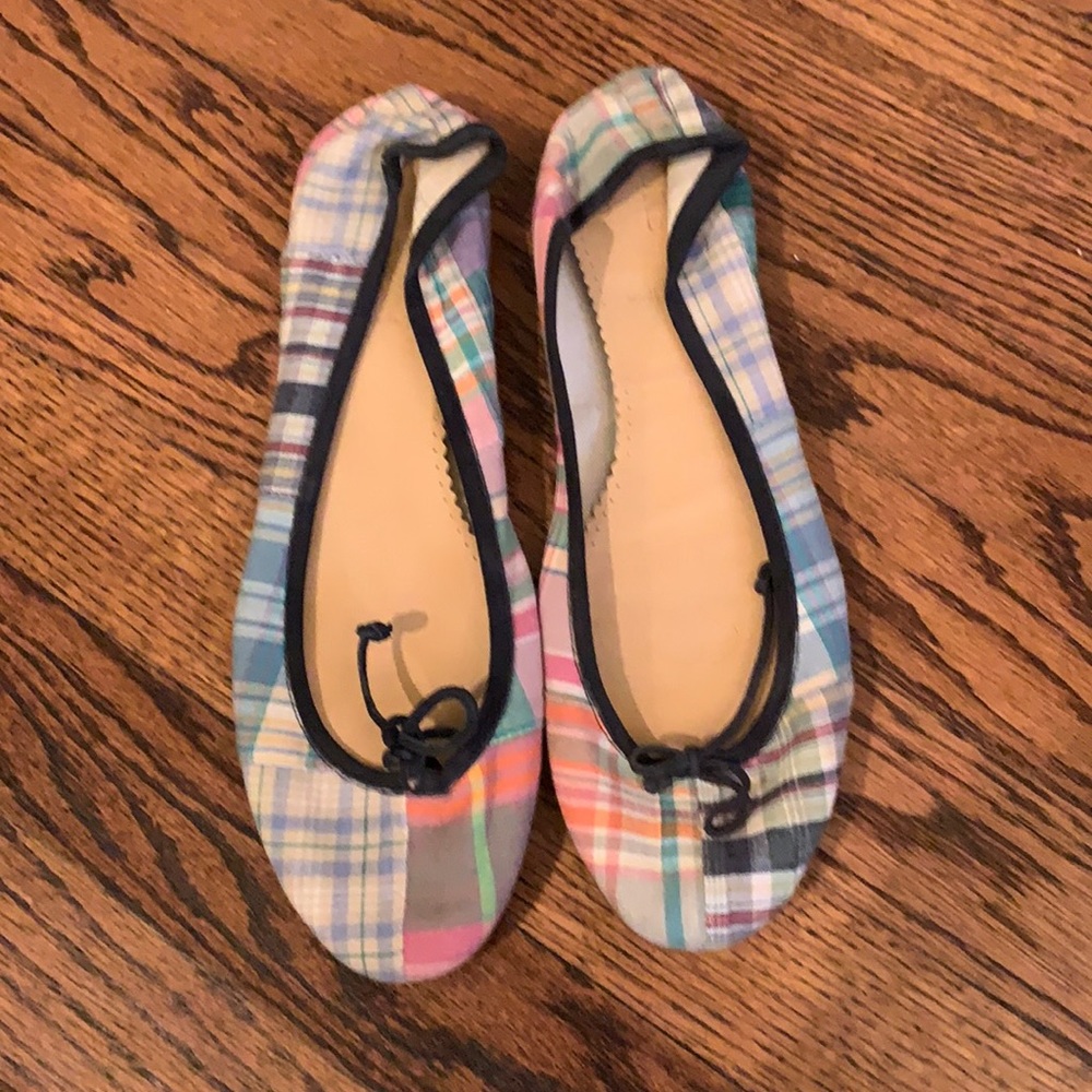 J. Crew Madras Ballet Flat